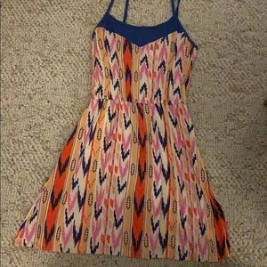 Aztec Pattern Summer Dress